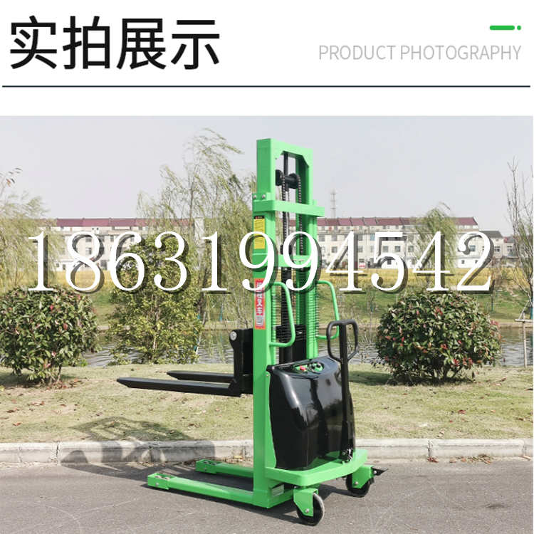 南化区电动叉车堆高车液压铲车电瓶1吨2吨站驾步行式小型全自动叉车